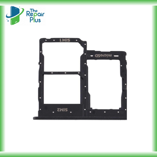 For Samsung Galaxy A01 Core A013 Replacement Sim Card Holder (Black) The Repair Plus