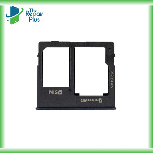 For Samsung Galaxy A10e A102 Replacement Single Sim Card Tray (Black) The Repair Plus