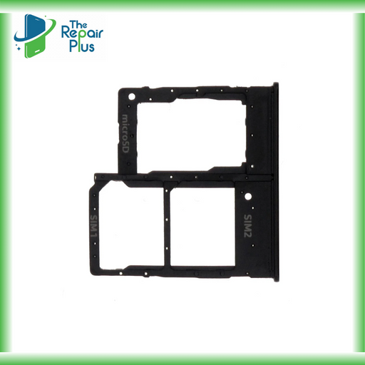 For Samsung Galaxy A20e A202 Replacement Sim Card Tray (Black) The Repair Plus