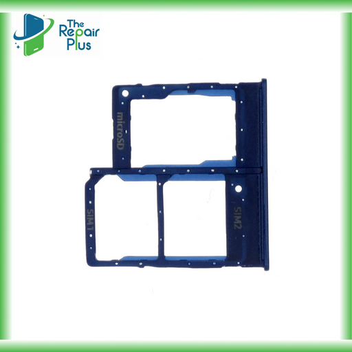 For Samsung Galaxy A20e A202 Replacement Sim Card Tray (Blue) The Repair Plus