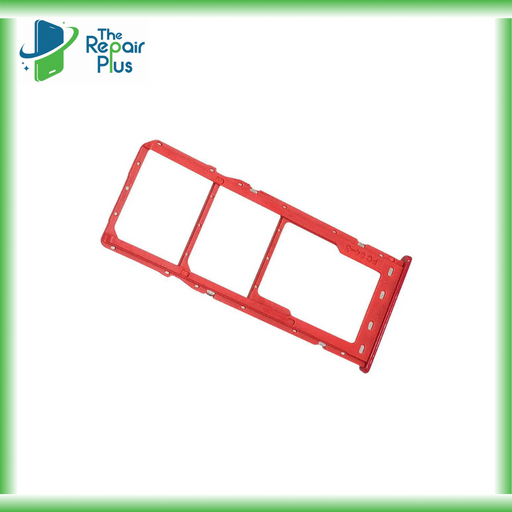 For Samsung Galaxy A21s A217 Replacement Sim Card Tray (Red) The Repair Plus