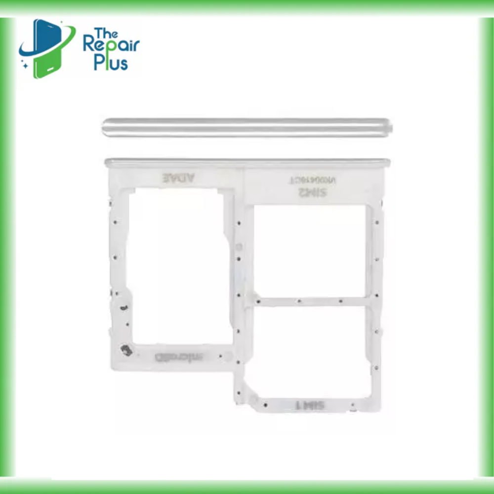 For Samsung Galaxy A41 A415 A415F Dual Sim + Memory Card Tray Holder - White UK