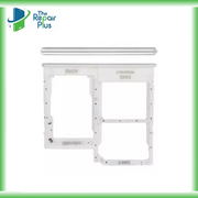 For Samsung Galaxy A41 A415 A415F Dual Sim + Memory Card Tray Holder - White UK
