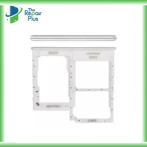 For Samsung Galaxy A41 A415 A415F Dual Sim + Memory Card Tray Holder - White UK