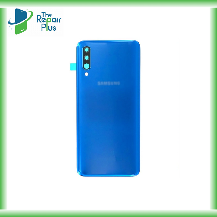 For Samsung Galaxy A50 A505 Replacement Rear Battery Cover with Adhesive (Blue) The Repair Plus