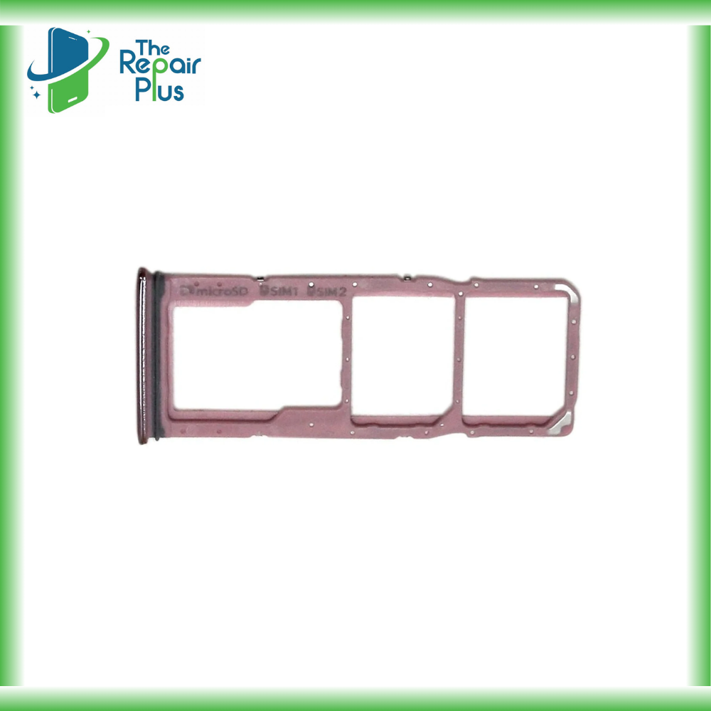For Samsung Galaxy A750 / A7 2018 Replacement Dual SIM & SD Card Tray (Pink) The Repair Plus