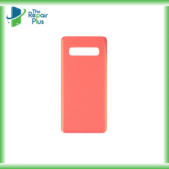 For Samsung Galaxy S10 Replacement Rear Battery Cover with Adhesive (Flamingo Pink)