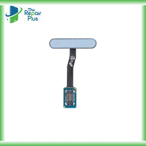 For Samsung Galaxy S10e G970 Replacement Power And Fingerprint Reader With Flex Cable (Prism Blue) The Repair Plus