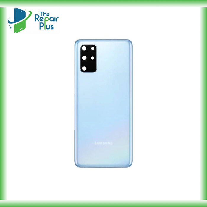 For Samsung Galaxy S20 Plus Rear Battery Cover Including Lens with Adhesive (Cloud Blue) The Repair Plus