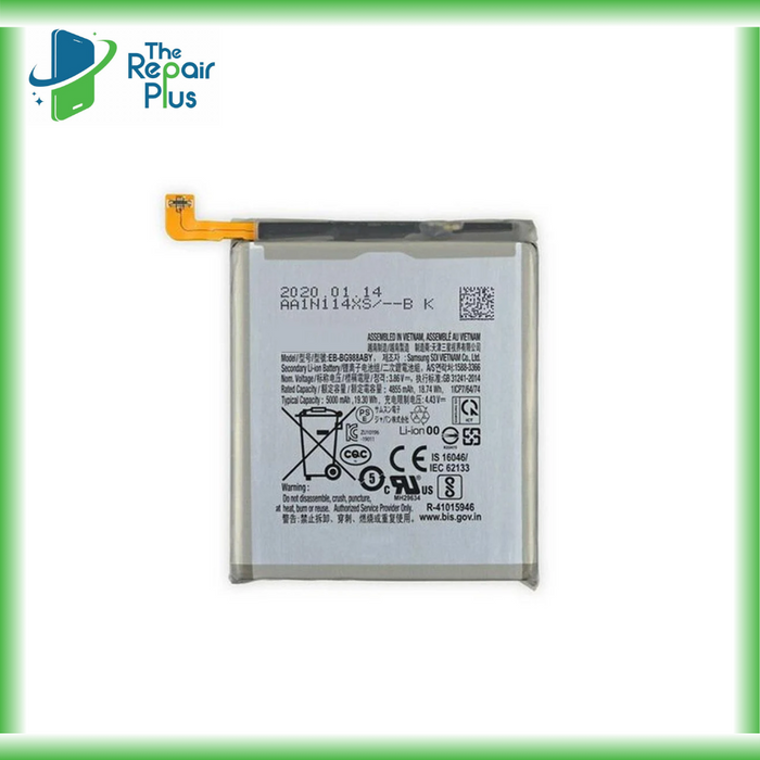 For Samsung Galaxy S20 Ultra Replacement Battery 4500mAh The Repair Plus