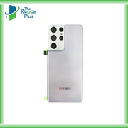 For Samsung Galaxy S21 Ultra 5G G998 Replacement Battery Cover (Phantom Silver) The Repair Plus