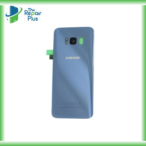 For Samsung Galaxy S8 Replacement Rear Battery Cover with Adhesive (Blue)