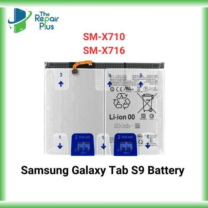 For Samsung Galaxy Tab S9 Battery