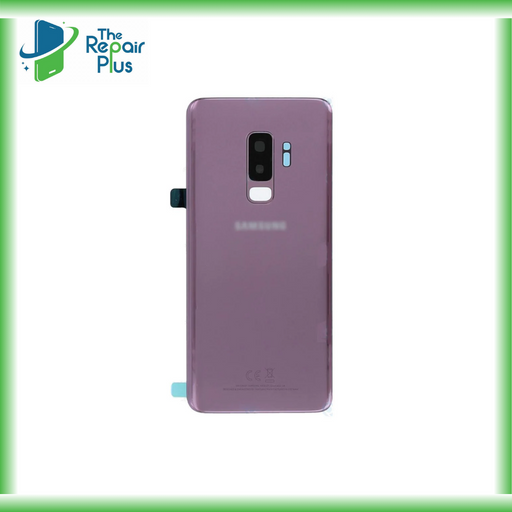 For Samsung Galaxy S9 Plus Replacement Rear Battery Cover with Adhesive (Violet) The Repair Plus