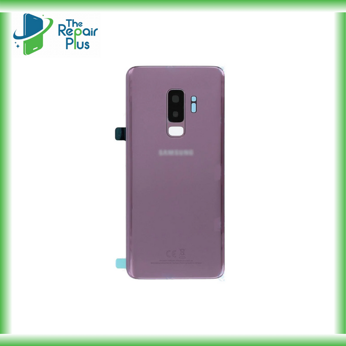 For Samsung Galaxy S9 Plus Replacement Rear Battery Cover with Adhesive (Violet) The Repair Plus