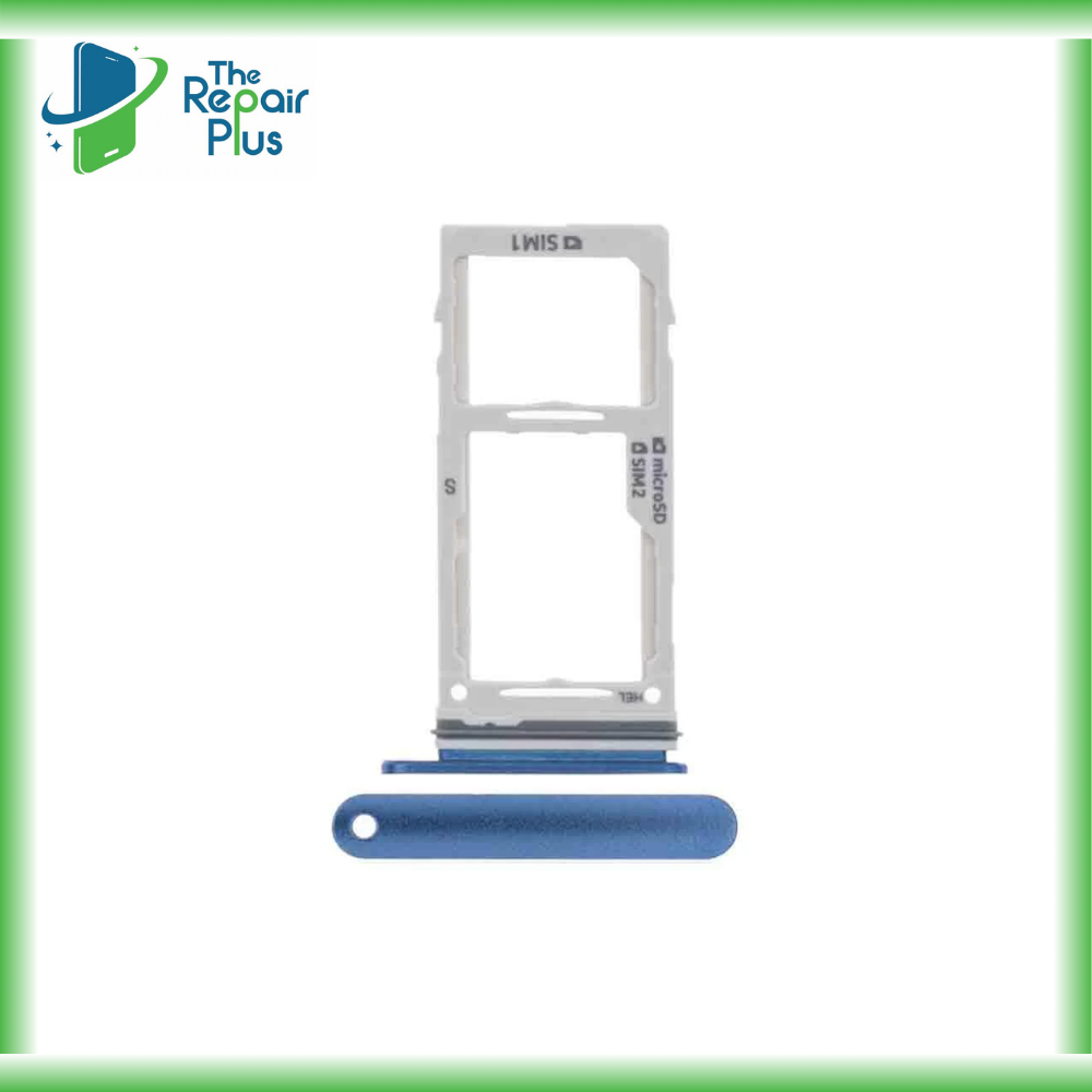 For Samsung Galaxy S9 / S9 Plus Replacement Dual Sim Card Tray (Blue) The Repair Plus