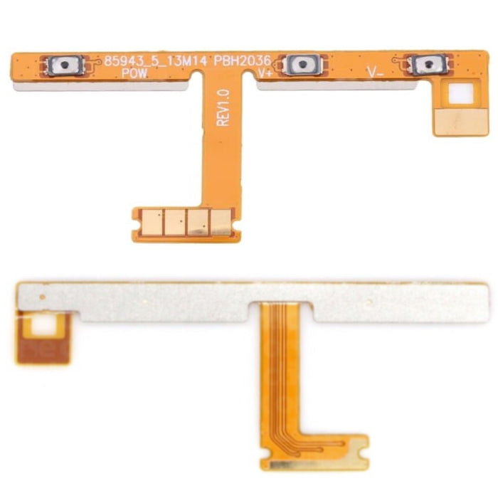 For Samsung Galaxy Tab A7 (10.4") T500 T505 Power Flex Cable With Volume Buttons Replacement