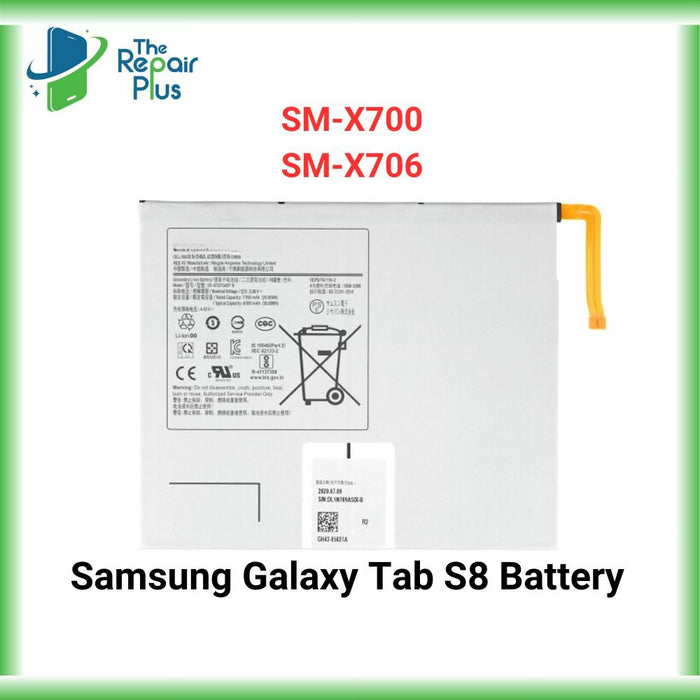 For Samsung Galaxy Tab S8 Battery
