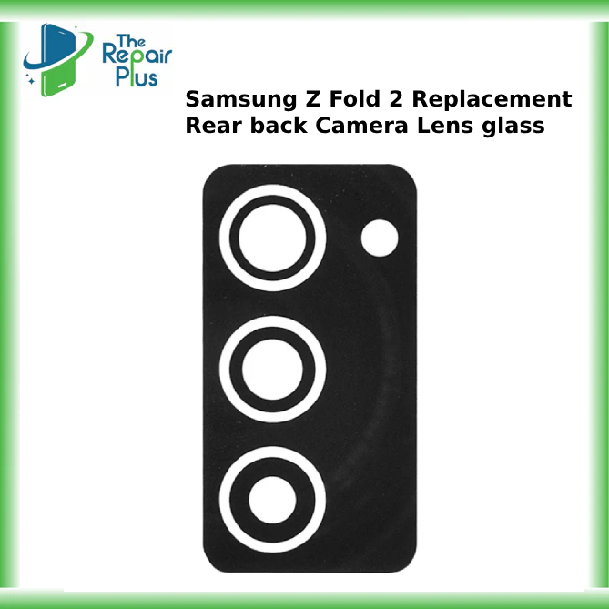 For Samsung Z Fold 2 Replacement rear back Camera Lens glass only