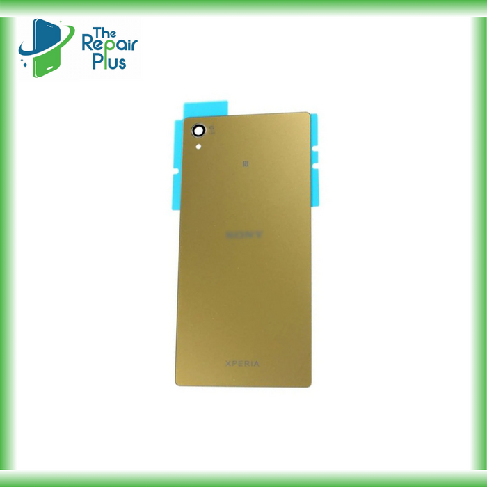 For Sony Xperia Z5 Premium Replacement Battery Cover/ Rear Panel Inc Camera Lens With Adhesive (Gold) The Repair Plus