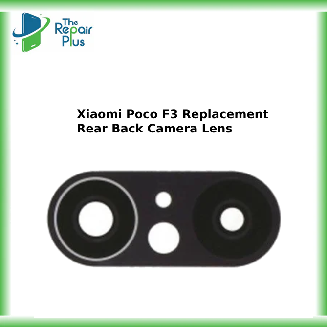 For Xiaomi Poco F3 Replacement Rear Back Camera Lens with Adhesive UK stock