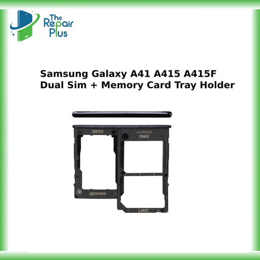 For Samsung Galaxy A41 A415 A415F Dual Sim + Memory Card Tray Holder - Black UK
