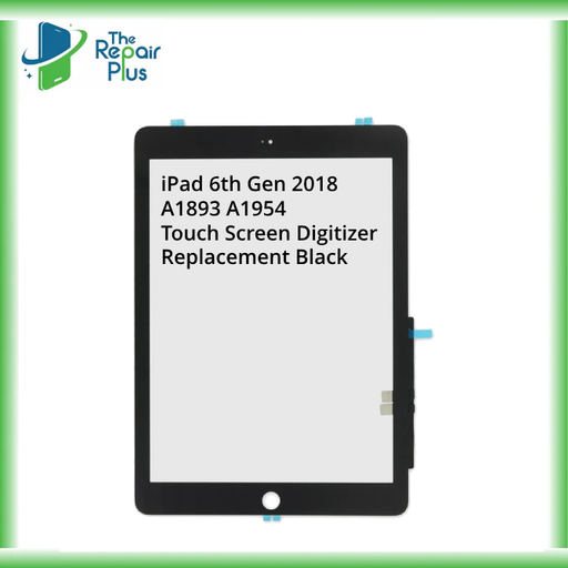For iPad 6th Gen 2018 A1893 A1954 Touch Screen Digitizer Replacement + IC Black