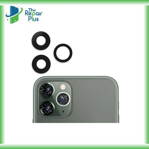 For iPhone 11 Pro / 11 Pro Max Replacement Camera Lens (glass only) The Repair Plus