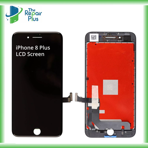 For iPhone 8 Plus LCD Screen Replacement Digitizer 3DTouch Retina Display -BLACK