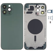 Back Housing Cover with SIM Card Tray & Side Keys & Camera Lens for iPhone 13 Pro Max(Green)
