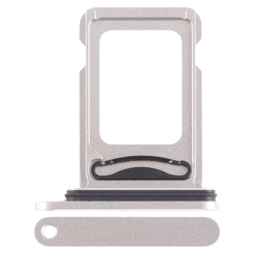 For iPhone 15 Pro Max SIM + SIM Card Tray (White)