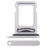 For iPhone 16e SIM + SIM Card Tray (Silver)