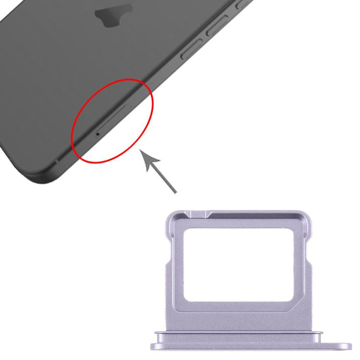 For iPhone 17 SIM Card Tray (Purple)