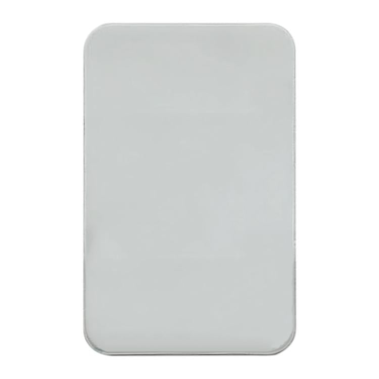 For iPhone 17 Pro Glass Battery Back Cover(White)