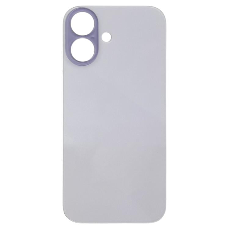 For iPhone 17 Glass Battery Back Cover(Purple)
