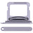 For iPhone 17 SIM + SIM Card Tray (Purple)