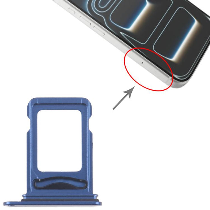 For iPhone 17 Pro SIM + SIM Card Tray (Blue)