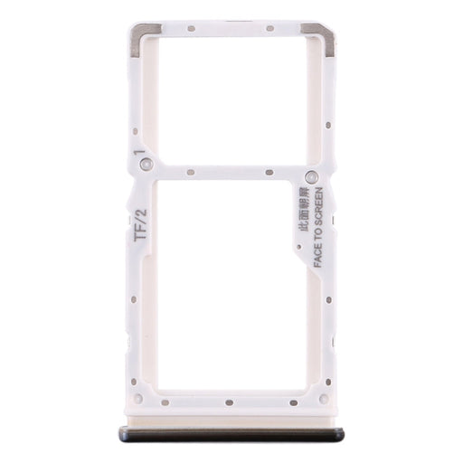 SIM Card Tray + SIM Card Tray / Micro SD Card Tray for Xiaomi Redmi Note 8 Pro (Black)