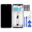 LCD Screen and Digitizer Full Assembly with Frame for Xiaomi Redmi Note 9S / Redmi Note 9 Pro Max / Redmi Note 9 Pro (India) / Redmi Note 9 Pro / Note 10 Lite(Black)