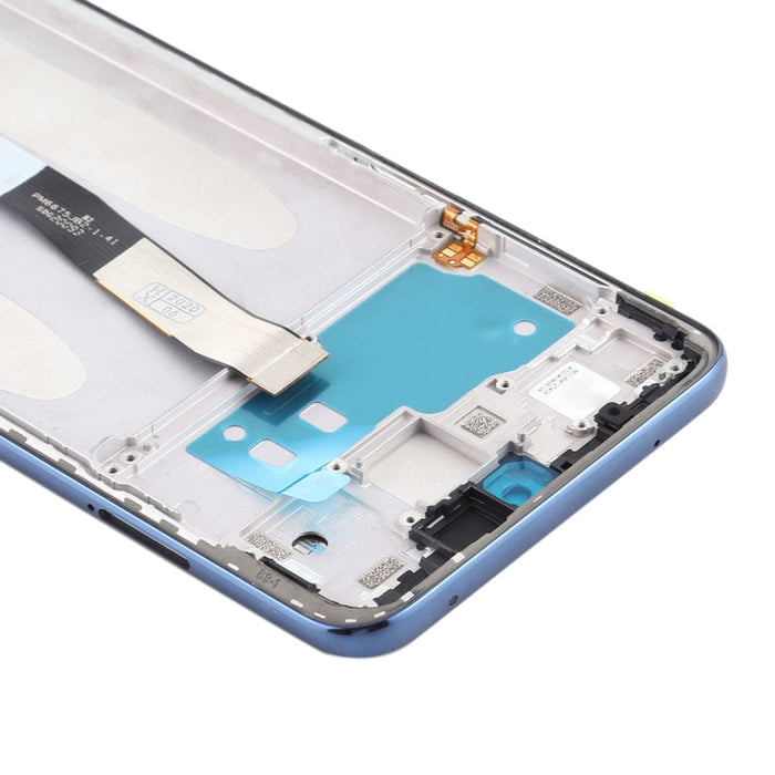 LCD Screen and Digitizer Full Assembly with Frame for Xiaomi Redmi Note 9S / Redmi Note 9 Pro Max / Redmi Note 9 Pro (India) / Redmi Note 9 Pro / Note 10 Lite(Black)