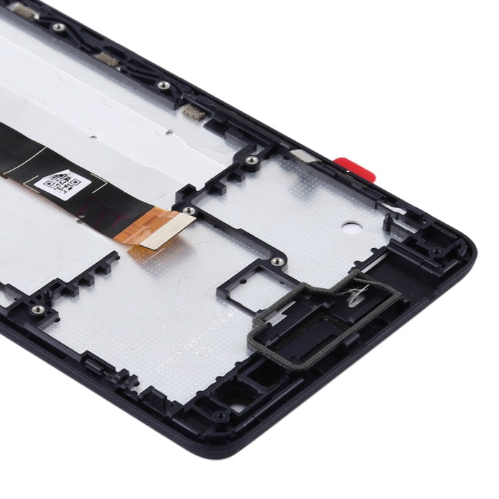 TFT LCD Screen for Nokia 2.1 Digitizer Full Assembly with Frame (Black)