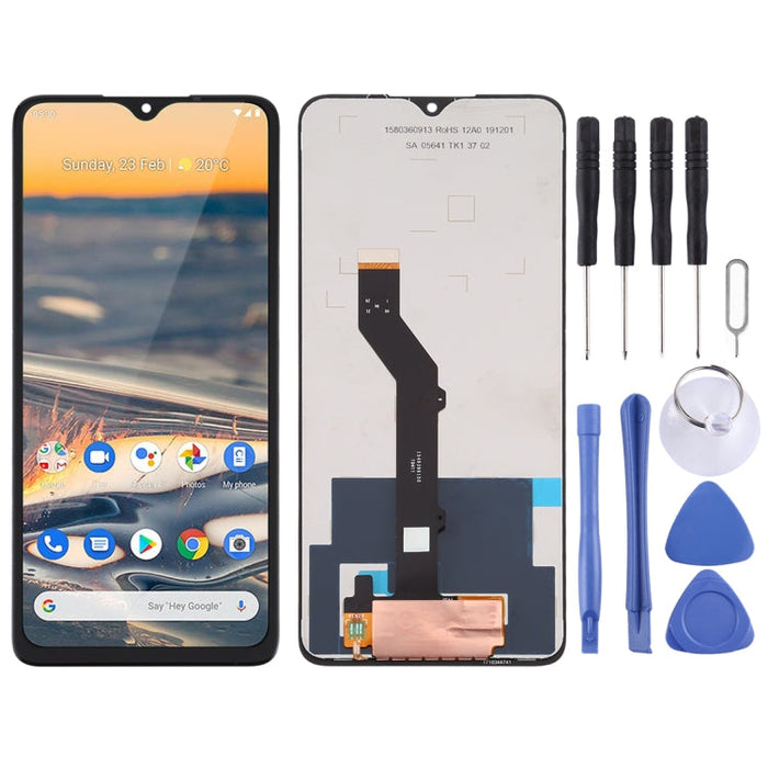 TFT LCD Screen for Nokia 5.3 TA-1227 / TA-1229 / TA-1223 / TA-12234 with Digitizer Full Assembly (Black)