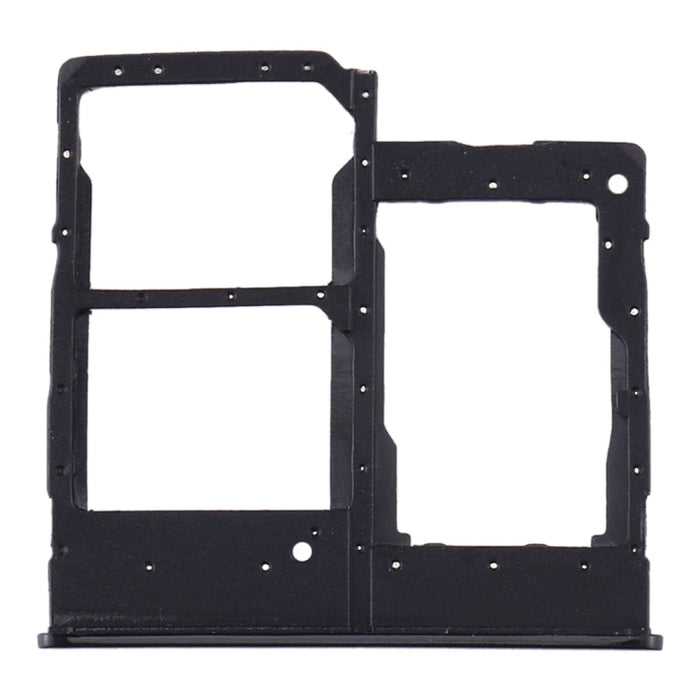 For Samsung Galaxy A20e SIM Card Tray + SIM Card Tray + Micro SD Card Tray (Black)