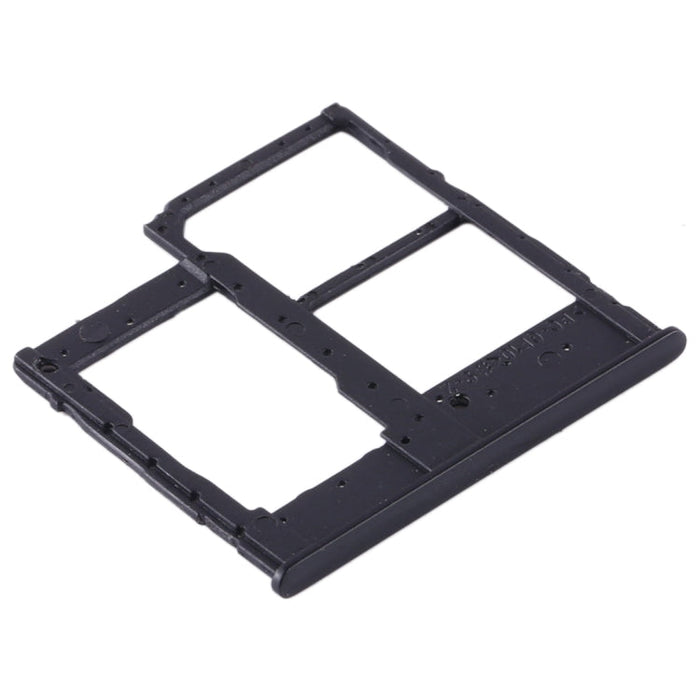 For Samsung Galaxy A20e SIM Card Tray + SIM Card Tray + Micro SD Card Tray (Black)
