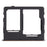 For Samsung Galaxy A32 5G SM-A326B SIM Card Tray + SIM Card Tray / Micro SD Card Tray (Black)
