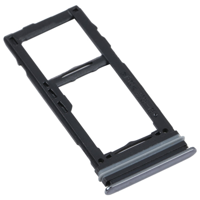 For Samsung Galaxy A52S 5G SM-A528 SIM Card Tray + SIM Card Tray / Micro SD Card Tray (Black)