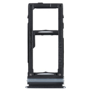 For Samsung Galaxy A52S 5G SM-A528 SIM Card Tray + SIM Card Tray / Micro SD Card Tray (Black)