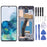 OLED Material LCD Screen for Samsung Galaxy S20 SM-G980 Digitizer Full Assembly With Frame(Black)