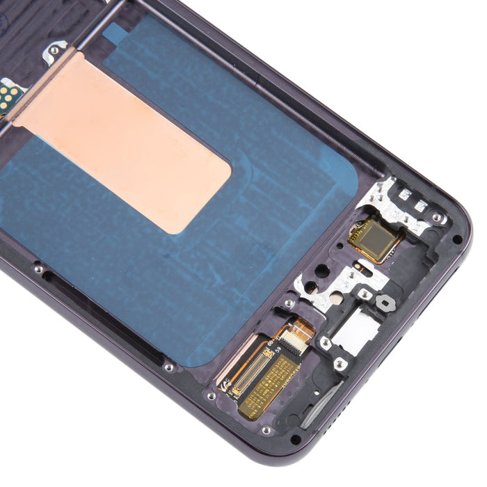 For Samsung Galaxy S23 SM-S911B 6.43 inch EU Version OLED LCD Screen Digitizer Full Assembly with Frame (Black)