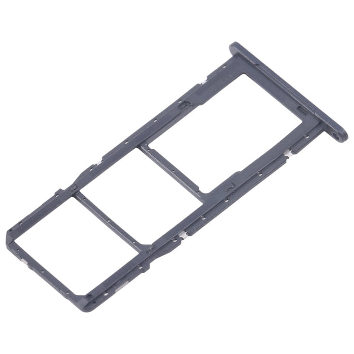 For Samsung Galaxy A06 SM-A065F Original SIM Card Tray + SIM Card Tray + Micro SD Card Tray (Black)